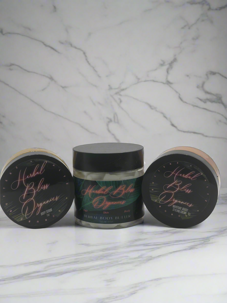 Travel Sized Herbal Body Care Set